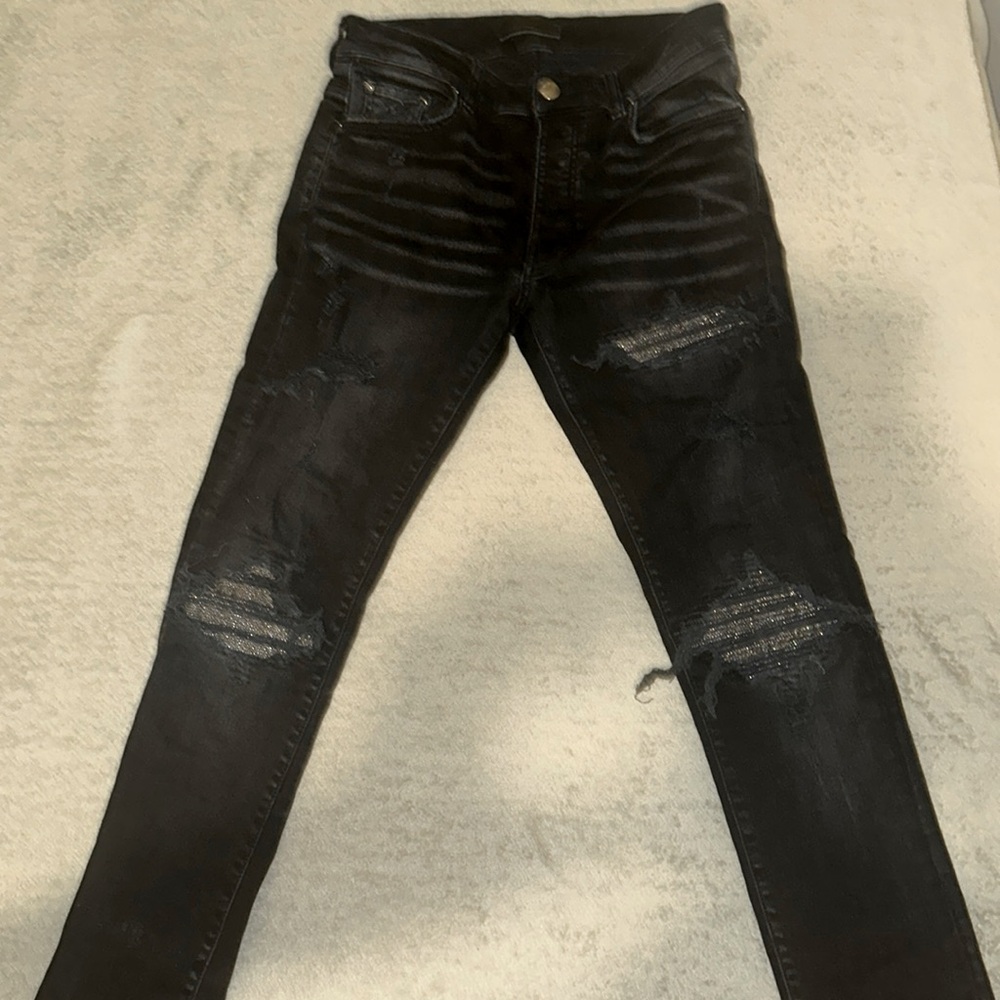Amiri Jeans Sparkle Mx1 Size 31 - Gem 